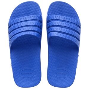 Havaianas Vibrant Blue Slide Sandals